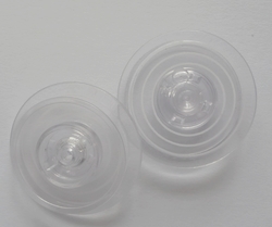 Spoeltje Schroefbaar plastic-transparant voor Singer naaimachine
